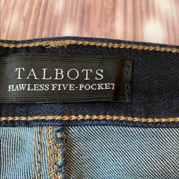 Talbots Dark Wash Jeans - Picture 2 of 5